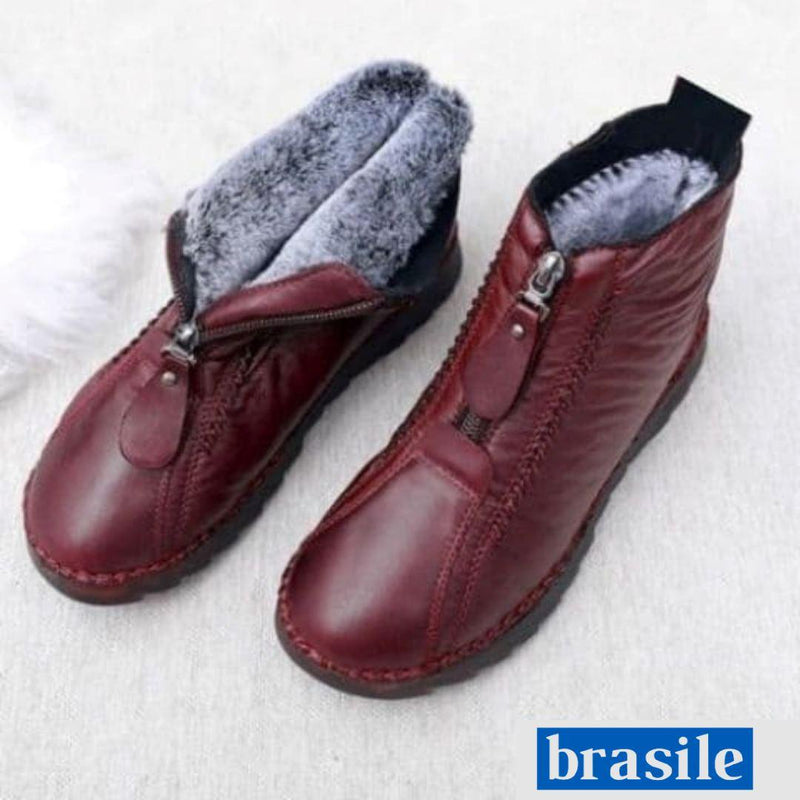 Bota de Inverno Forrada Impermeável  - HotConfort™ (Queima de estoque)