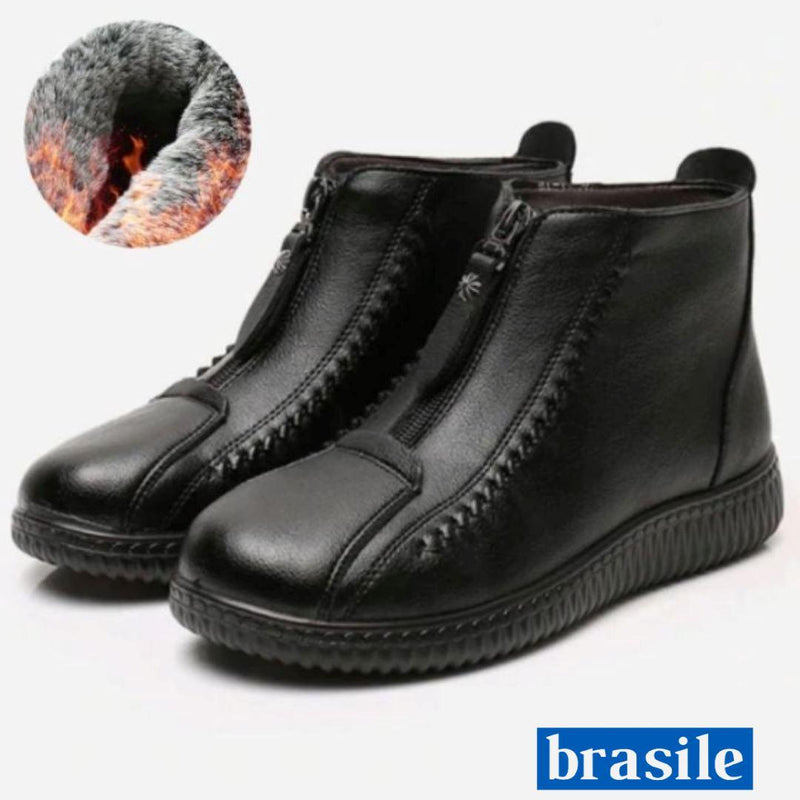 Bota de Inverno Forrada Impermeável  - HotConfort™ (Queima de estoque)