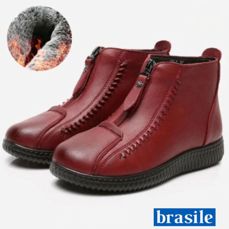 Bota de Inverno Forrada Impermeável  - HotConfort™ (Queima de estoque)